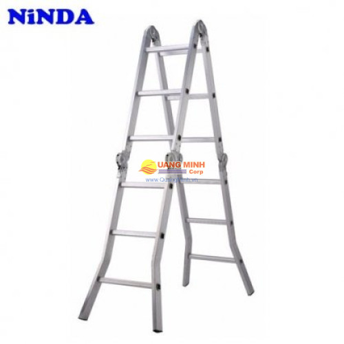 Thang nhôm gấp chữ M Ninda ND-403